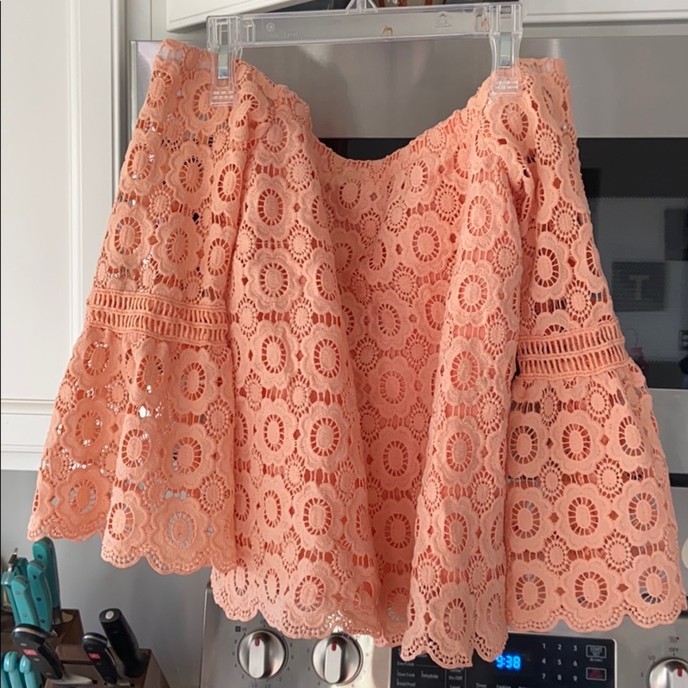 Off shoulder top!